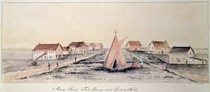 Main Street, Fort Garry (wc na papierze)